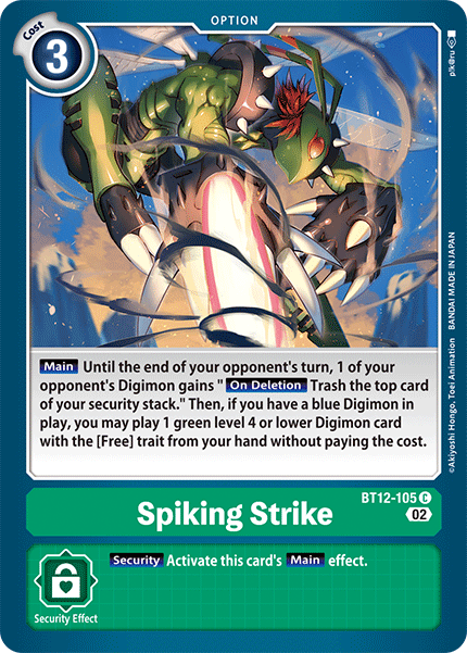 Spiking Strike - Digimon