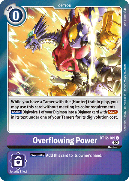 Overflowing Power - Digimon