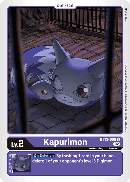 Kapurimon - Digimon