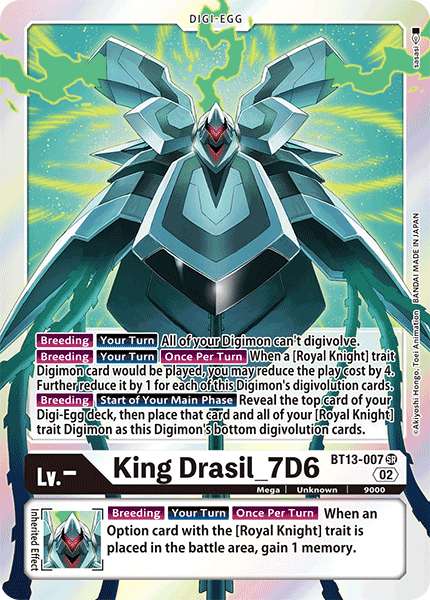 King Drasil_7D6 - Digimon