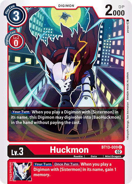 Huckmon - Digimon