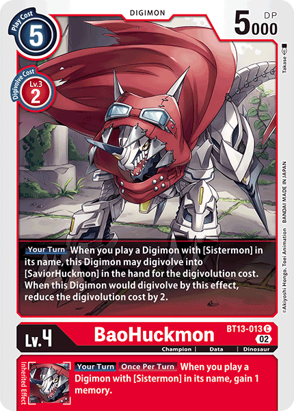 BaoHuckmon - Digimon