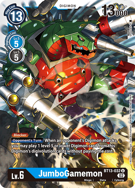 JumboGamemon - Digimon
