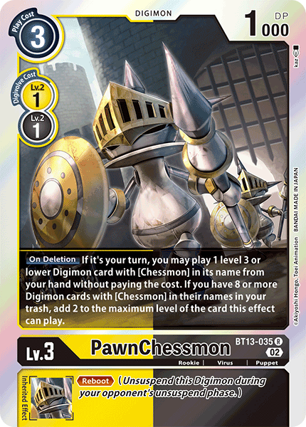 PawnChessmon - Digimon