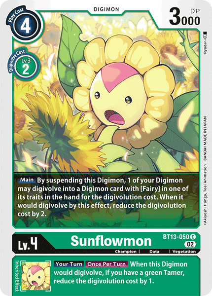 Sunflowmon - Digimon