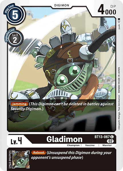 Gladimon - Digimon