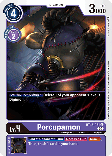 Porcupamon - Digimon