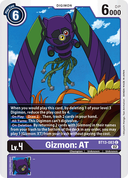 Gizmon: AT - Digimon