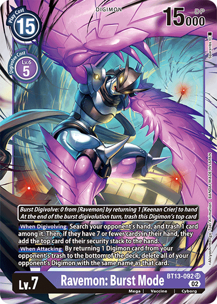 Ravemon: Burst Mode - Digimon