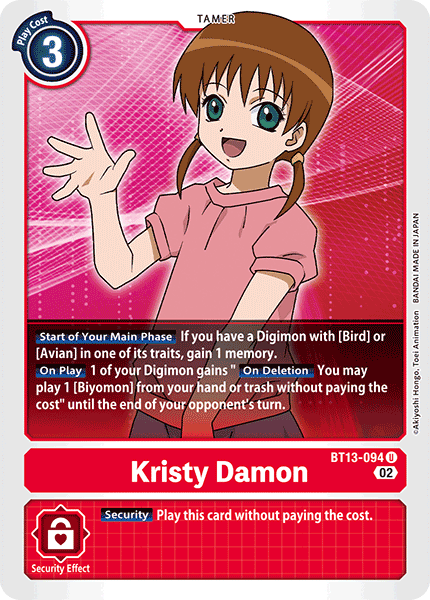 Kristy Damon - Digimon