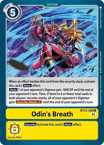 Odin's Breath - Digimon