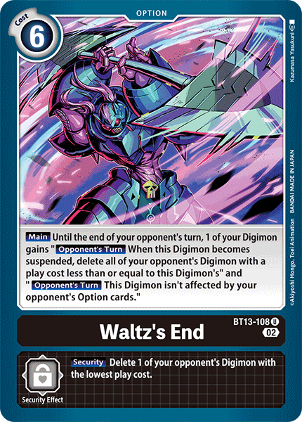Waltz's End - Digimon