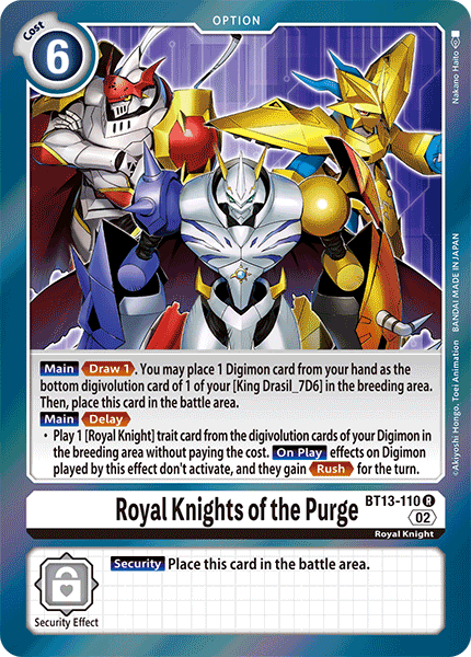 Royal Knights of the Purge - Digimon