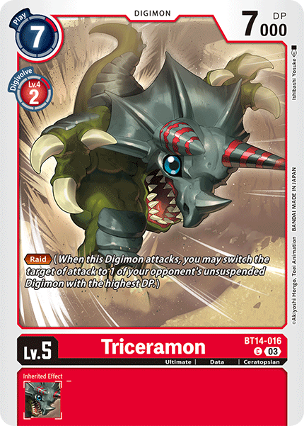 Triceramon - Digimon