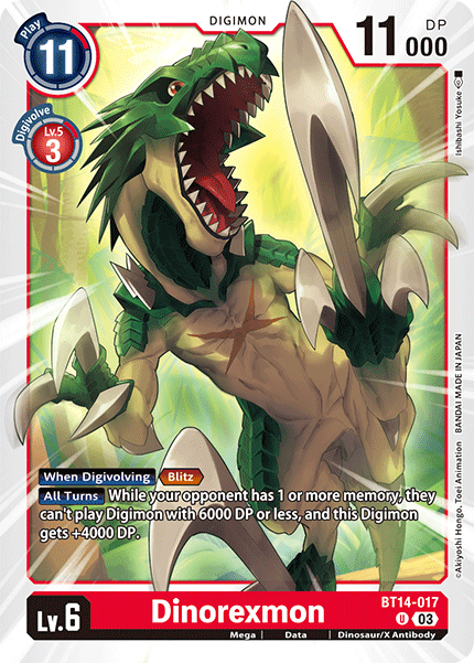 Dinorexmon - Digimon