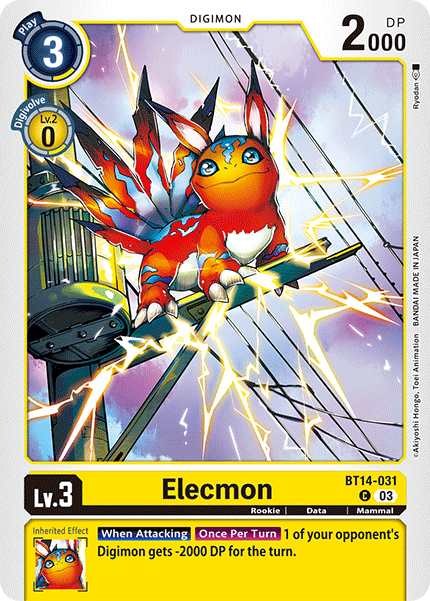 Elecmon - Digimon