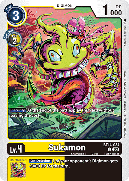 Sukamon - Digimon