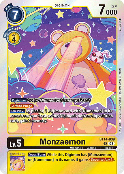 Monzaemon - Digimon