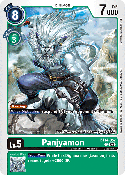 Panjyamon - Digimon