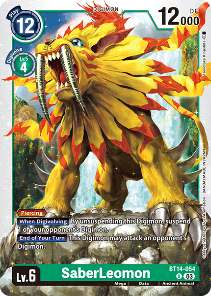 SaberLeomon - Digimon
