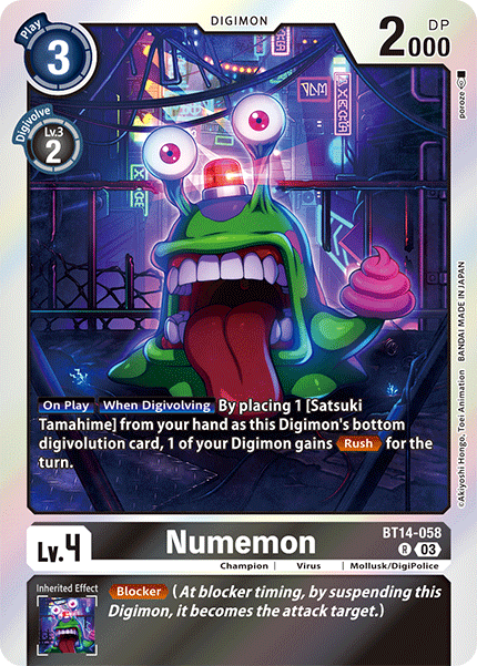 Numemon - Digimon