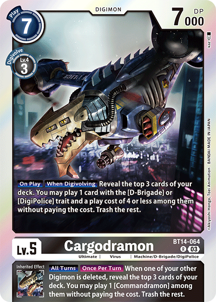 Cargodramon - Digimon