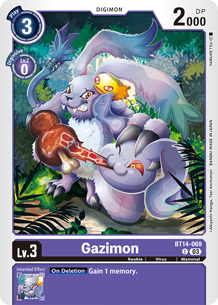 Gazimon - Digimon