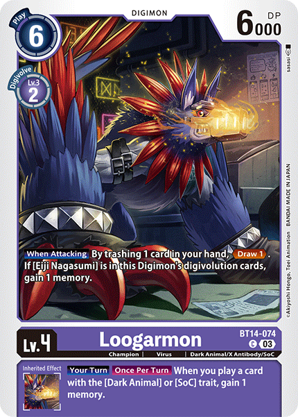 Loogarmon - Digimon