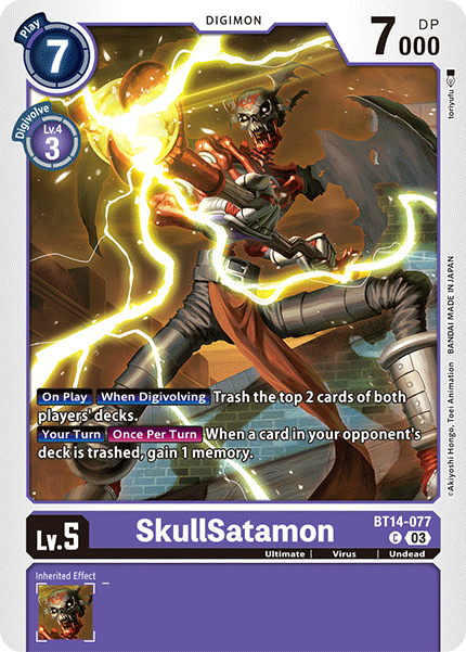SkullSatamon - Digimon
