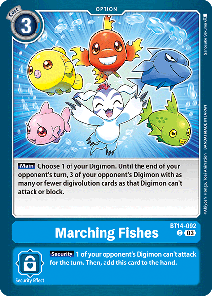 Marching Fishes - Digimon