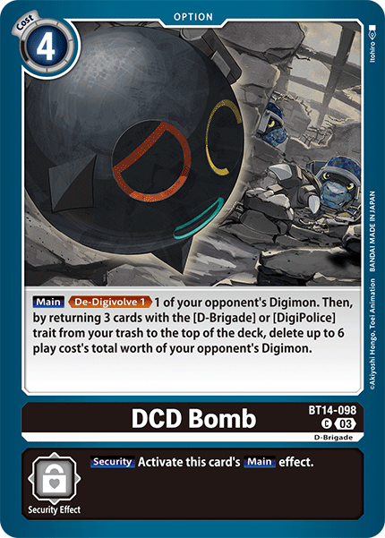 DCD Bomb - Digimon
