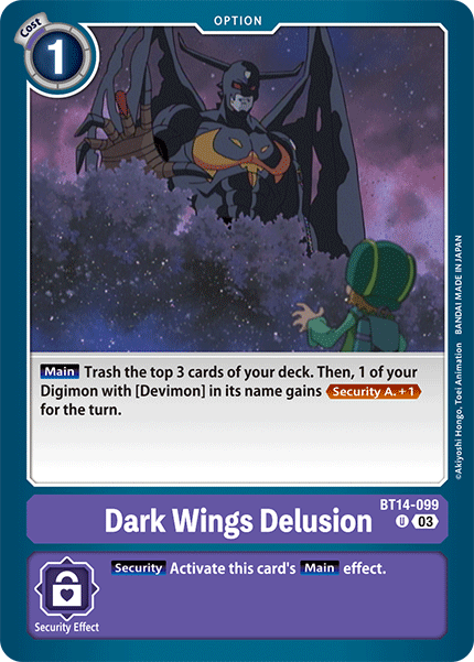 Dark Wings Delusion - Digimon