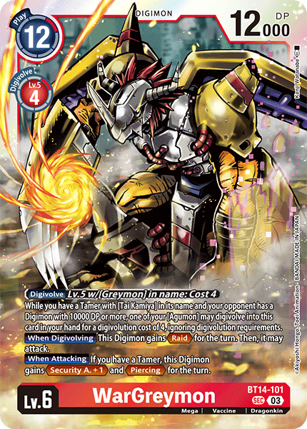 WarGreymon - Digimon