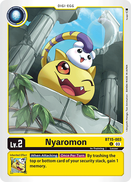 Nyaromon - Digimon