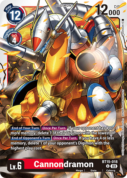 Cannondramon - Digimon