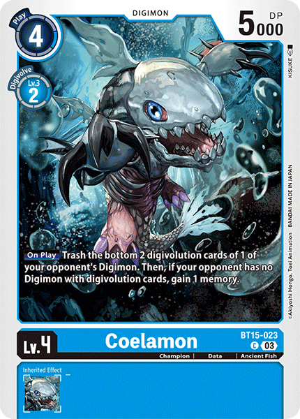 Coelamon - Digimon