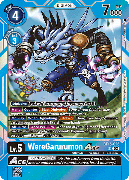 WereGarurumon - Digimon