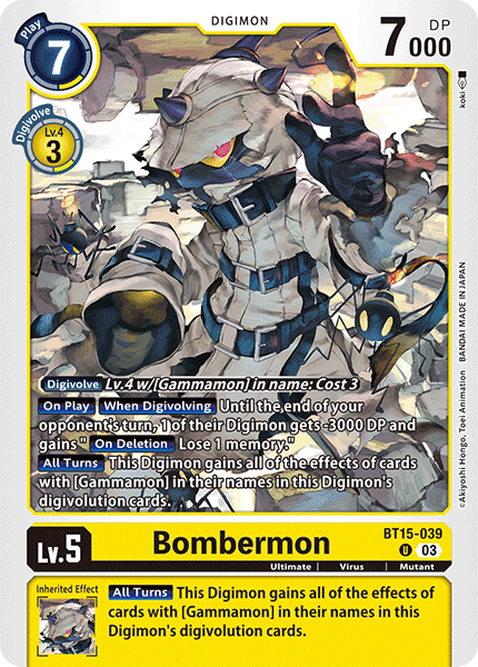 Bombermon - Digimon