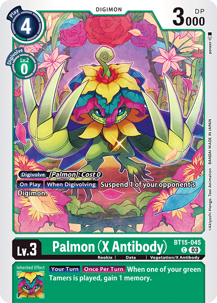 Palmon (X Antibody) - Digimon