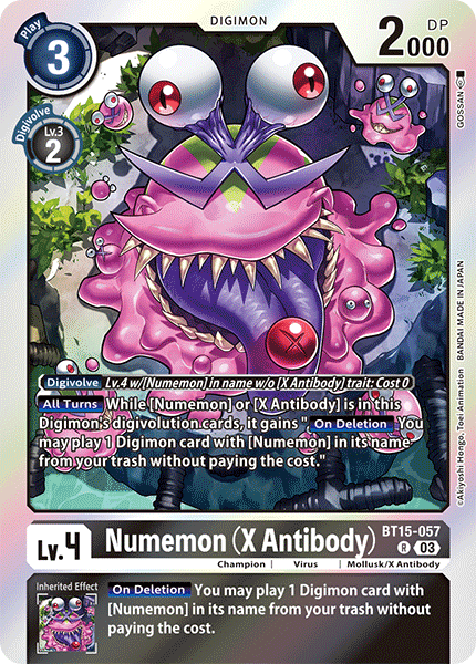 Numemon (X Antibody) - Digimon