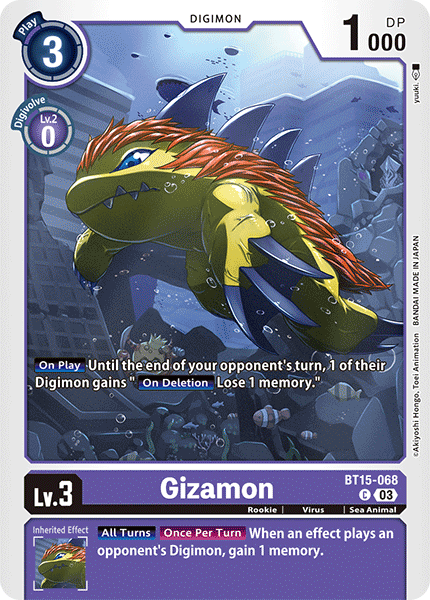 Gizamon - Digimon