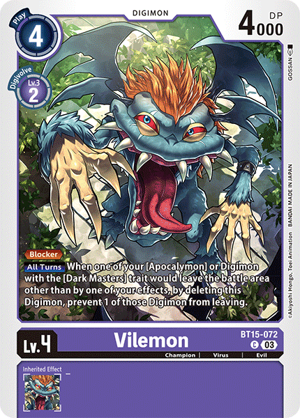 Vilemon - Digimon