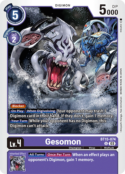 Gesomon - Digimon