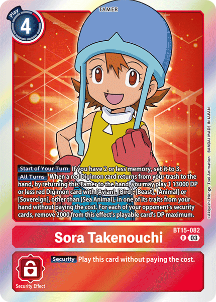 Sora Takenouchi - Digimon