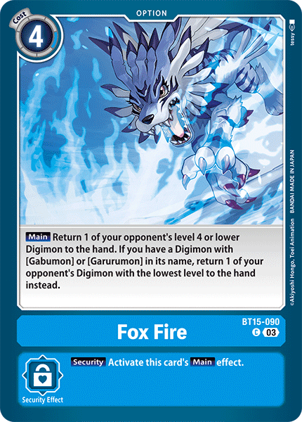 Fox Fire - Digimon