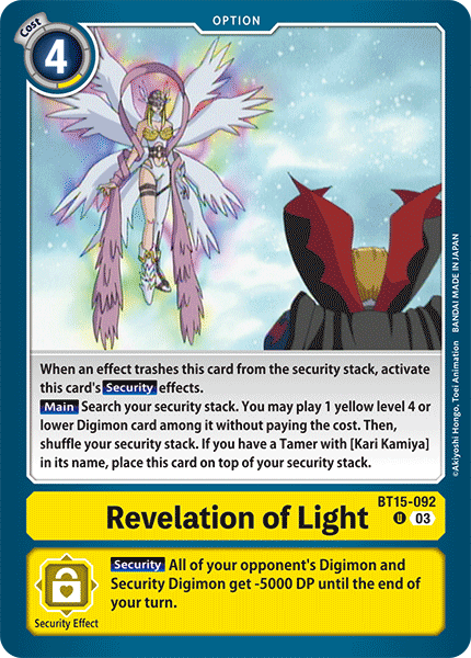 Revelation of Light - Digimon