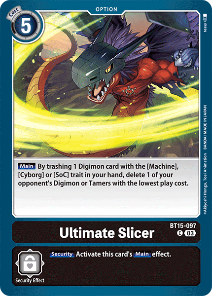 Ultimate Slicer - Digimon