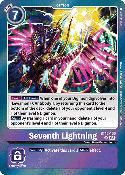 Seventh Lightning - Digimon