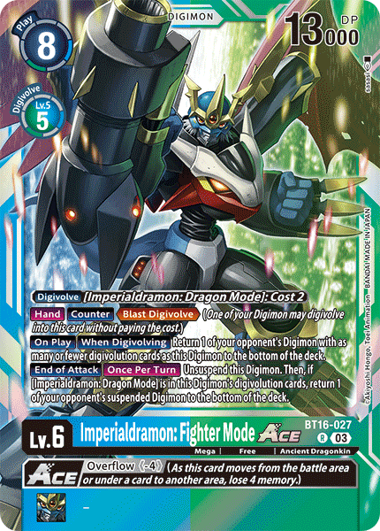 Imperialdramon: Fighter Mode - Digimon