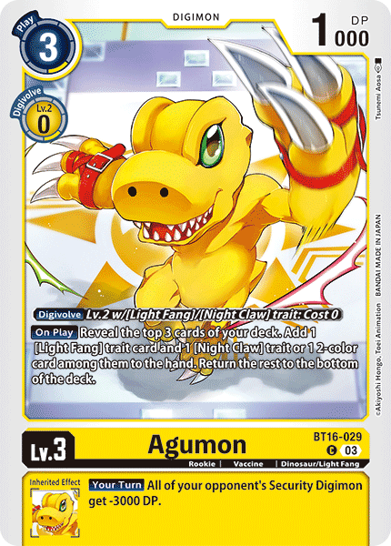 Agumon - Digimon